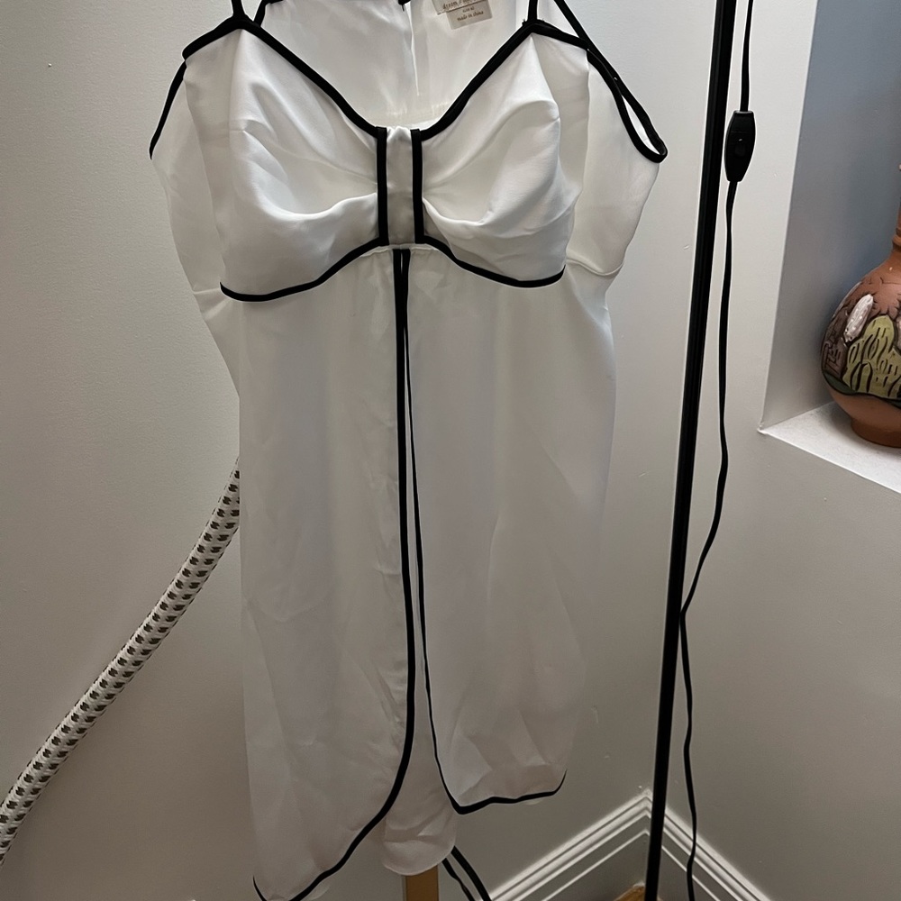 NWOT Kate Spade Black and White Baby Doll dress or chemise